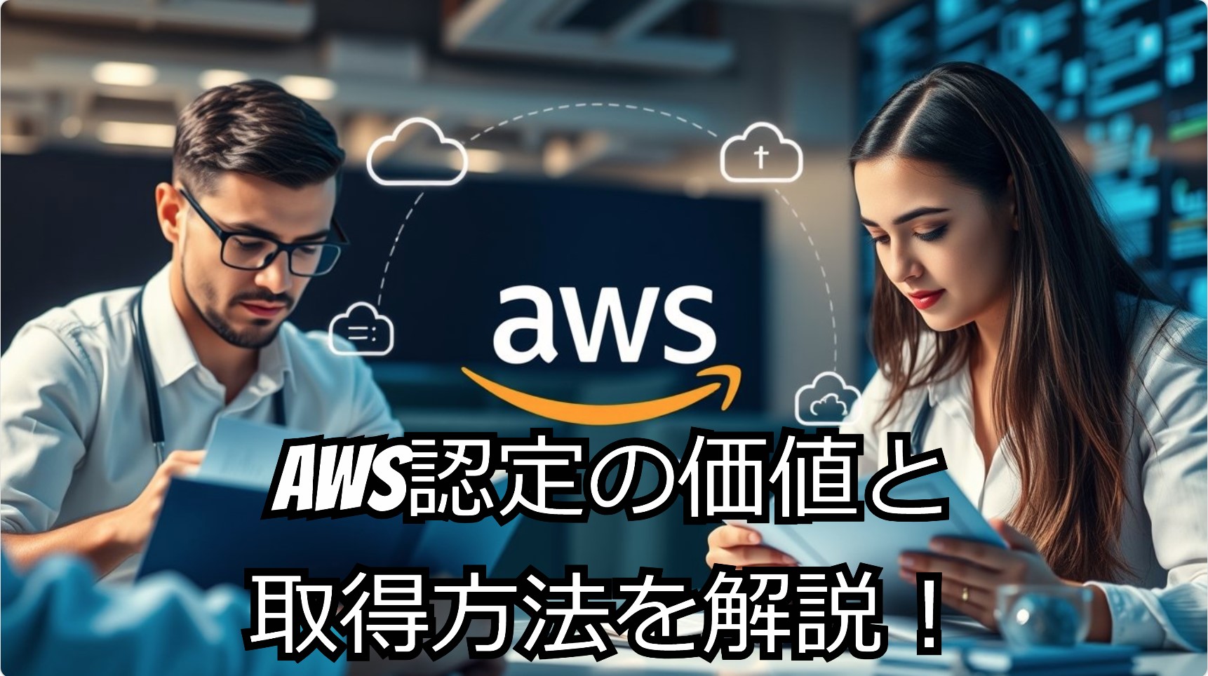 AWS認定の価値と取得方法について説明する記事のタイトル画像